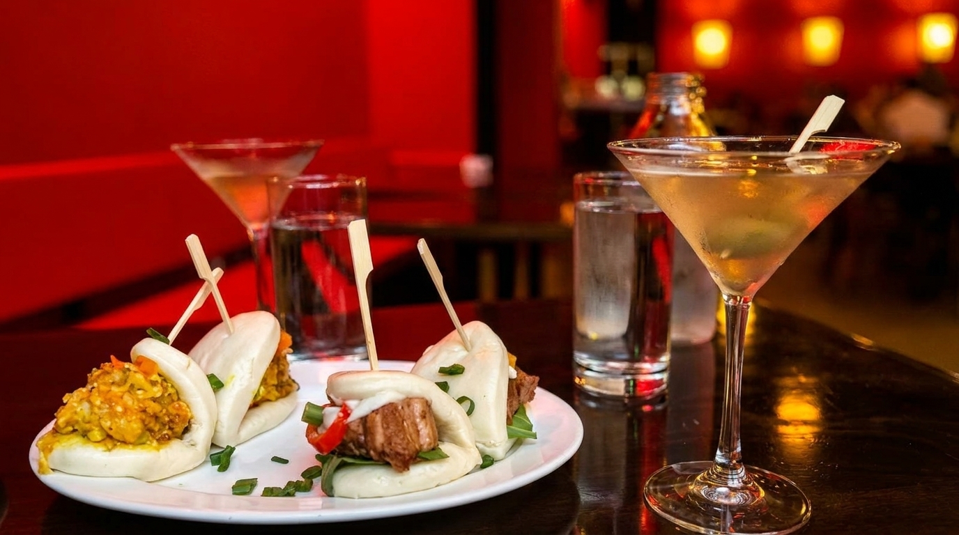 Cocktails and small plates